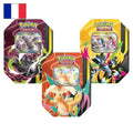 Pokémon – Lot de 3 Pokébox Méga Zeraora ex + Méga Darkrai ex + Méga Dracolosse ex – FR