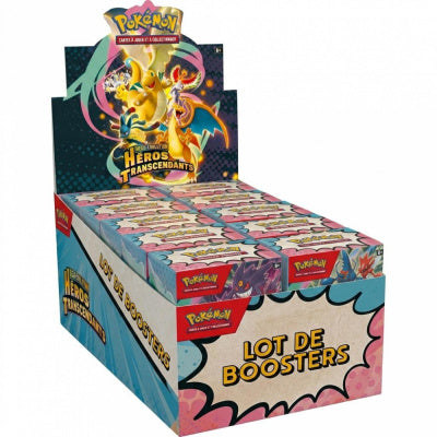 Pokémon – Display de 10 Bundles – Héros Transcendants ME2.5 – FR
