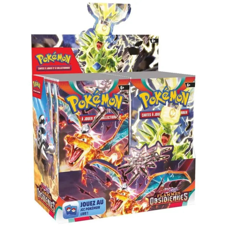 Pokémon – Display Flammes Obsidiennes EV03 – Boîte de 36 Boosters – FR