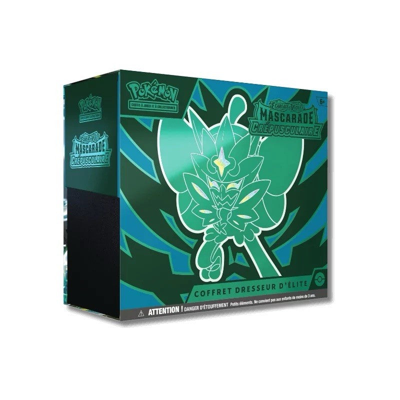 Pokémon ETB EV06 – Mascarade Crépusculaire – Coffret Dresseur d'Élite – FR